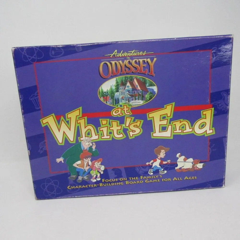 Adventures in Odyssey at Whit's End Board Game Focus on the Family Vintage